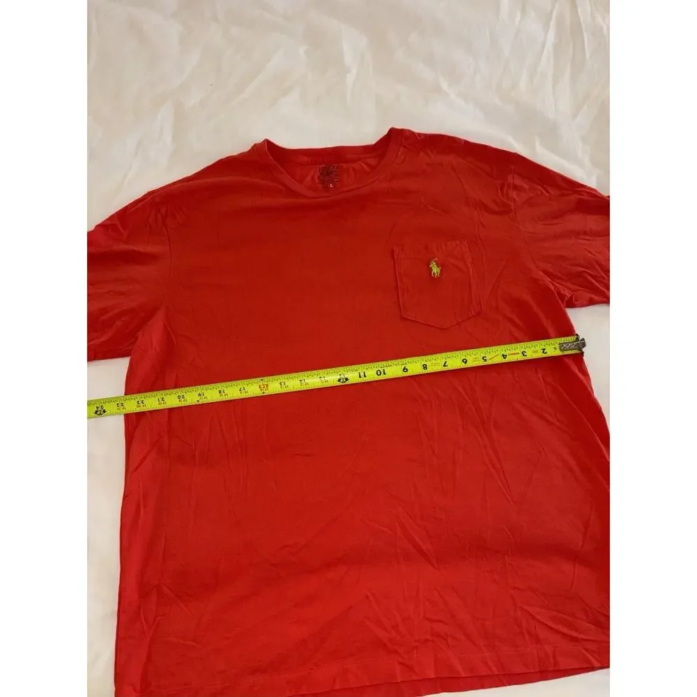 Men’s Red Polo Pony Rider Logo Large